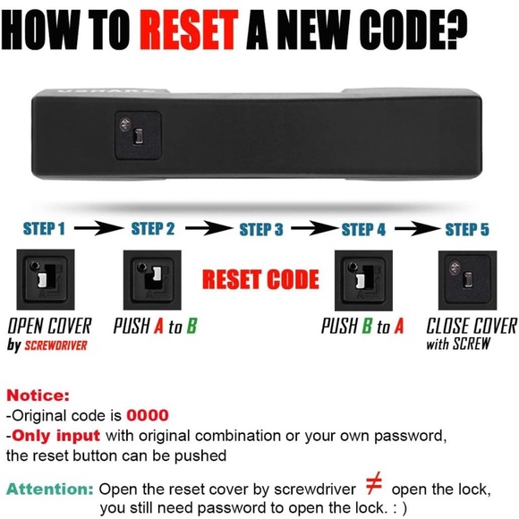 Combination U-Lock - Picture 8 of 8